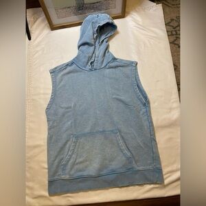 Girls Wonder Nation size large blue sweater vest